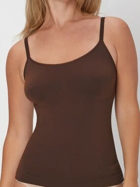 Maidenform Seamless Cami Shapewear Just Brown L Women's